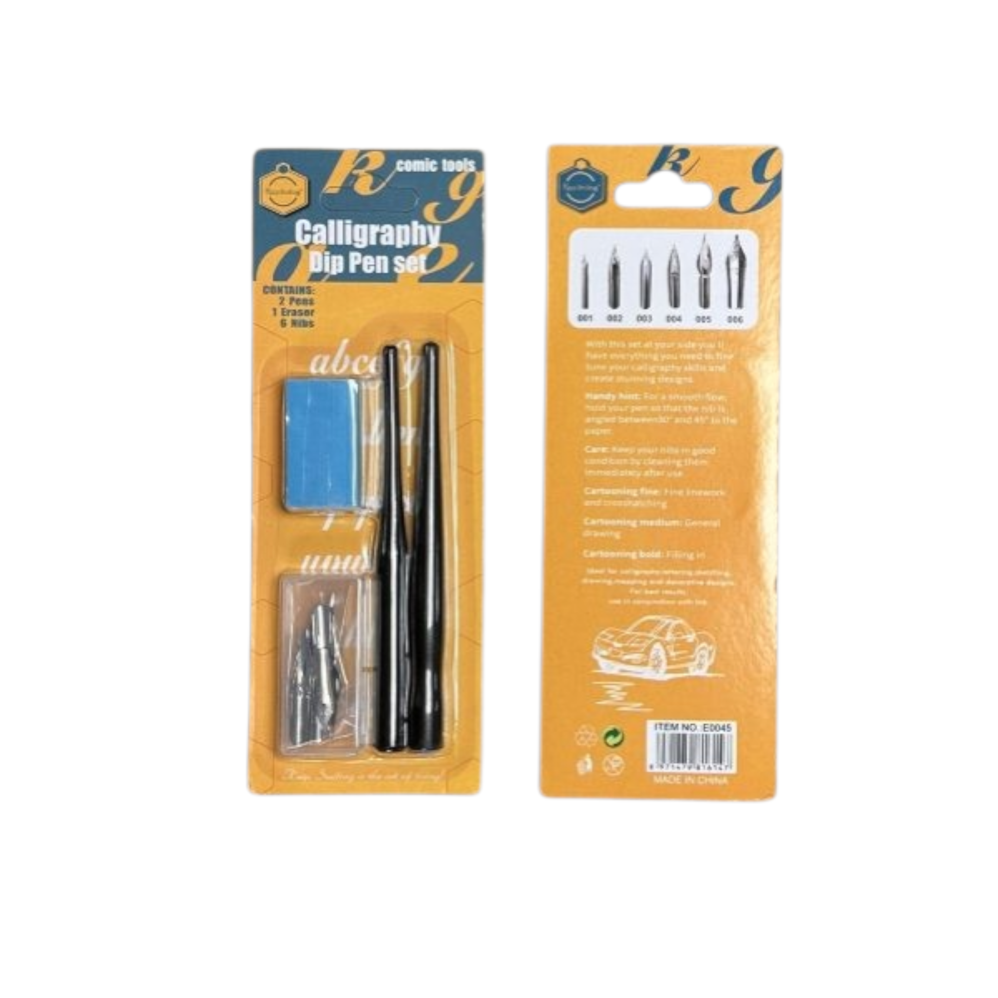 Calligraphy Dip Pen Set 9 Pieces