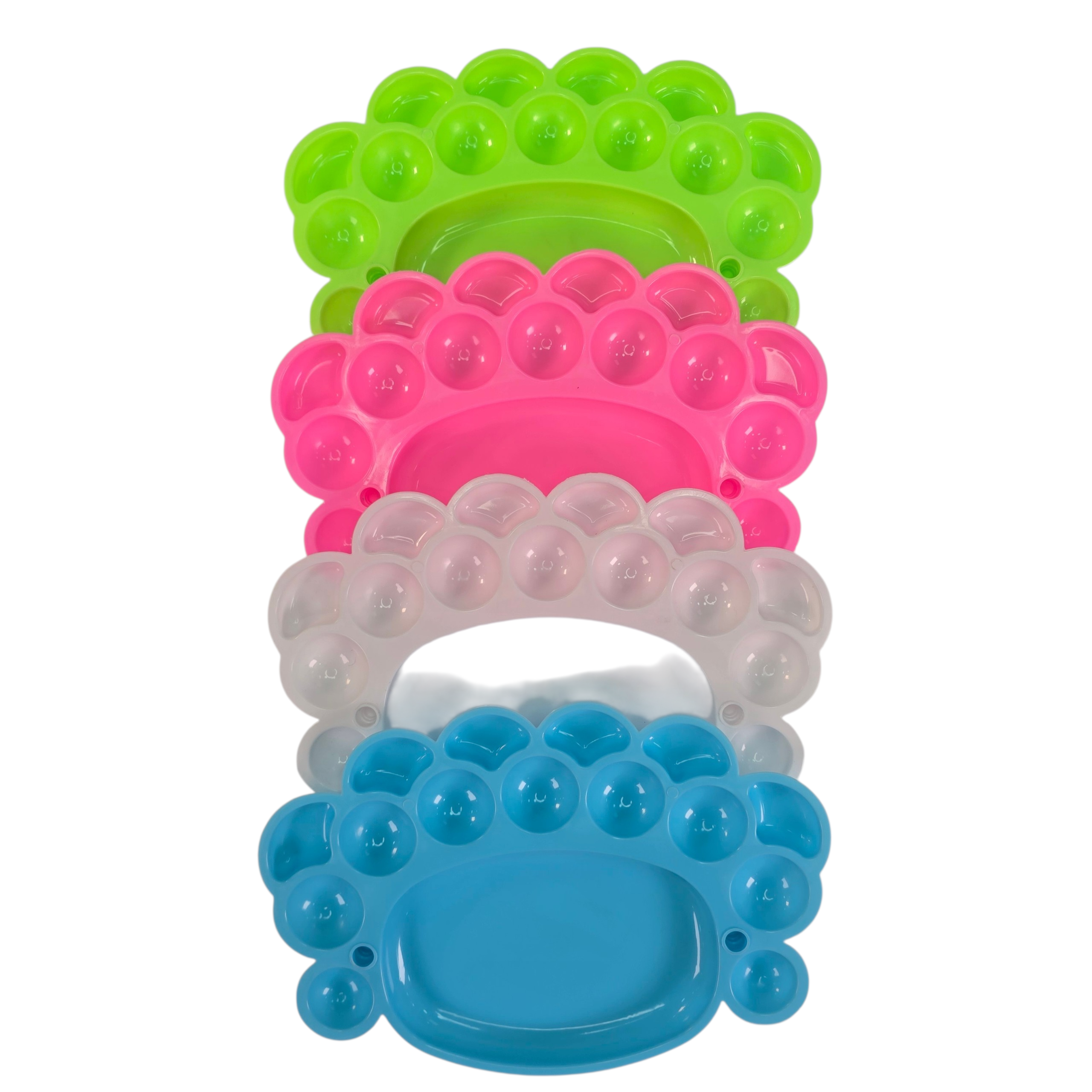 Plastic Paint Palette Multi Wells