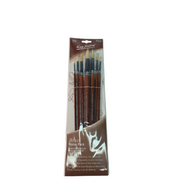 Round Paint Brush Set – 7 PCS