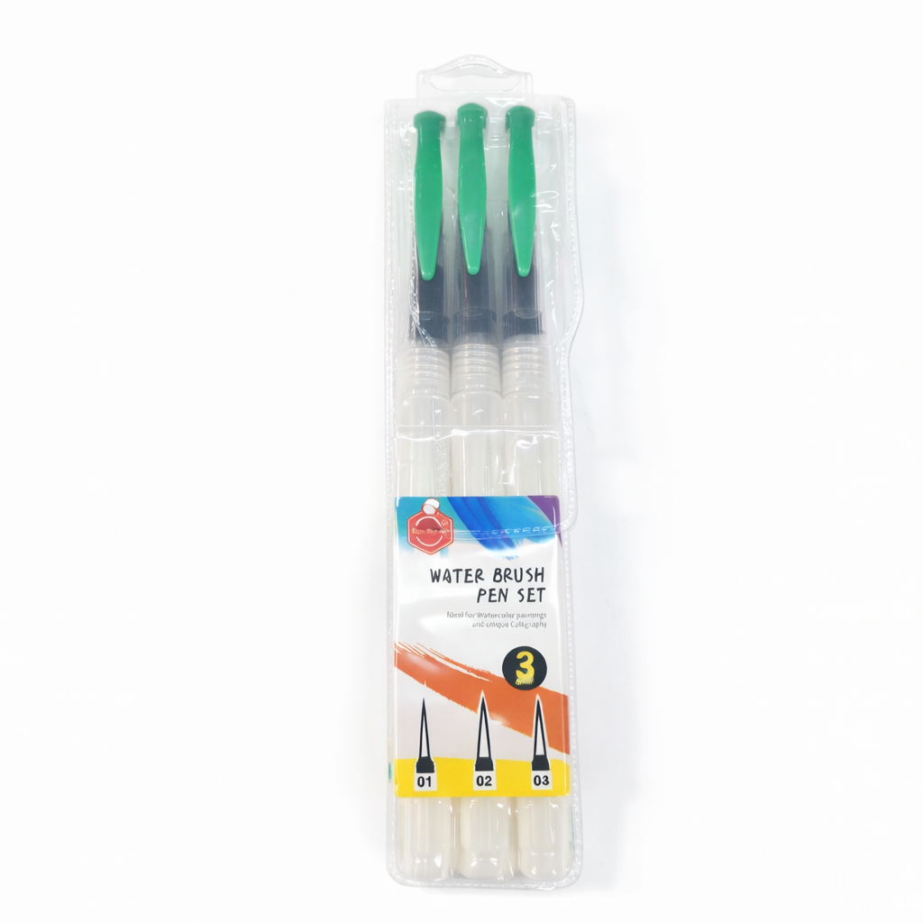 Water Brush Pen Set 3 Pieces