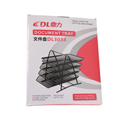 4-Tier Mesh Document Tray