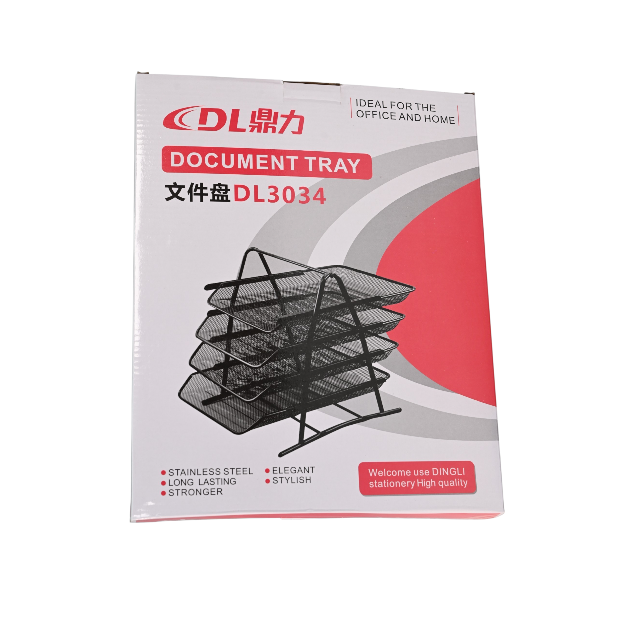 4-Tier Mesh Document Tray