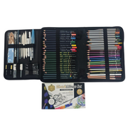 Keep Smiling Sketch and Drawing Kit 75 Pcs Set