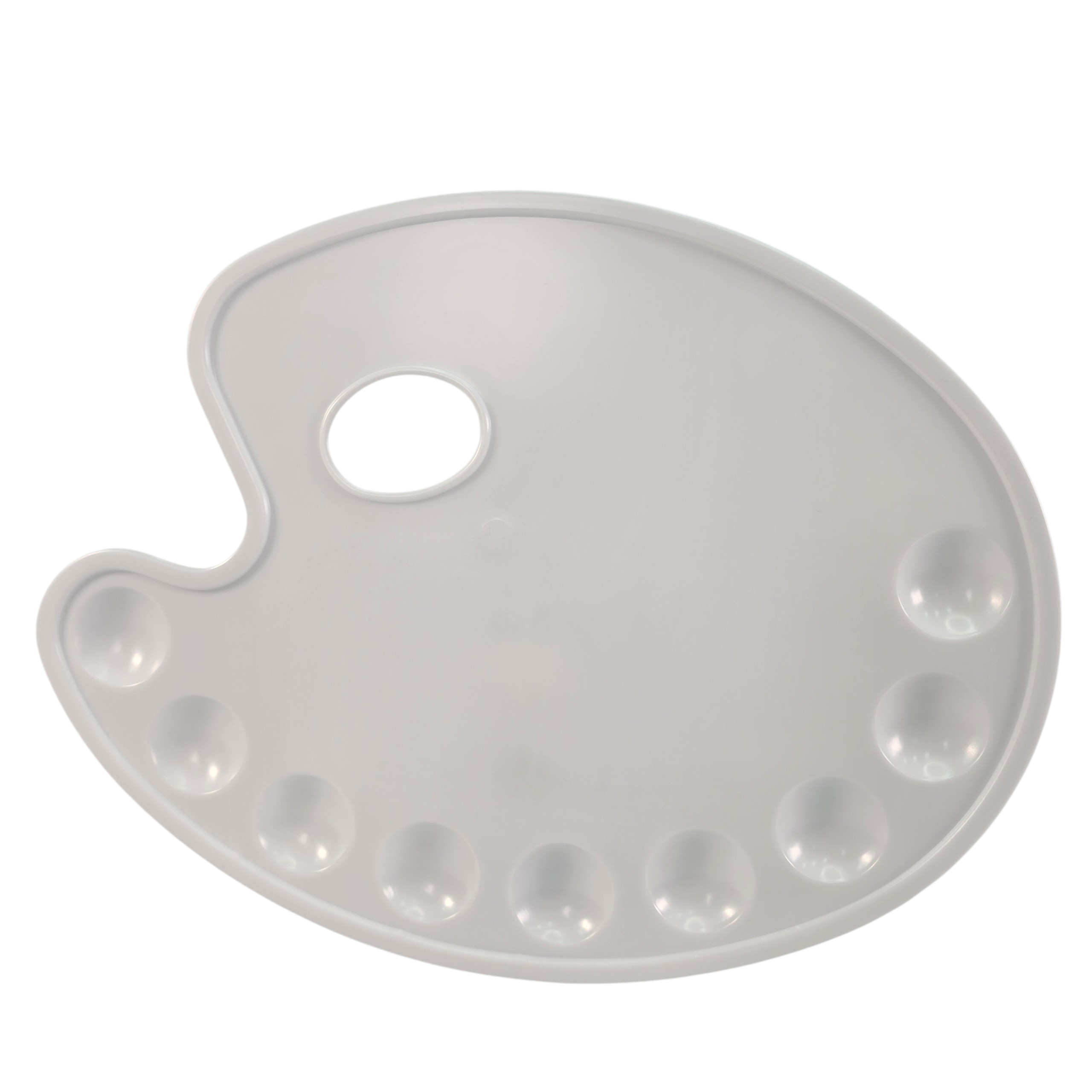 Oval Mixing Palette 9 Holes (28cm)